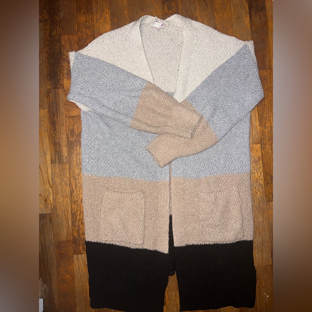 Long Knit Cardigan